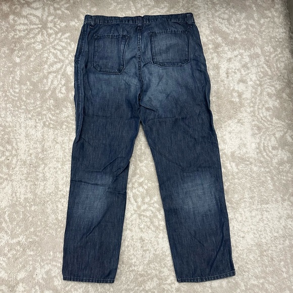 J Brand Rivington Slouchy Cargo Style Baggy Fit Jeans Size 27 - Picture 10 of 11